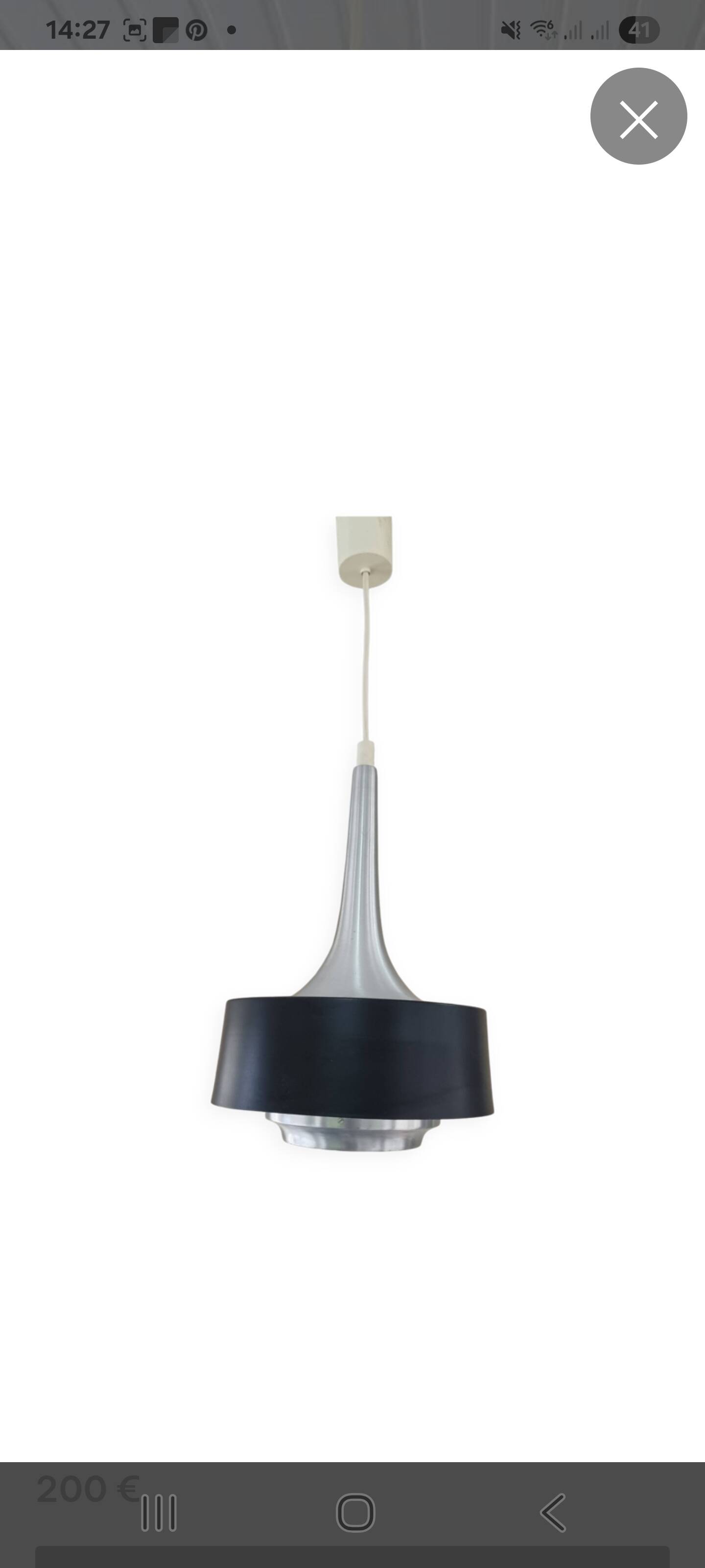 Suspension right now brushed aluminium philips 1960