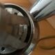 Pair of murano glass and chrome brass wall lights by keuco