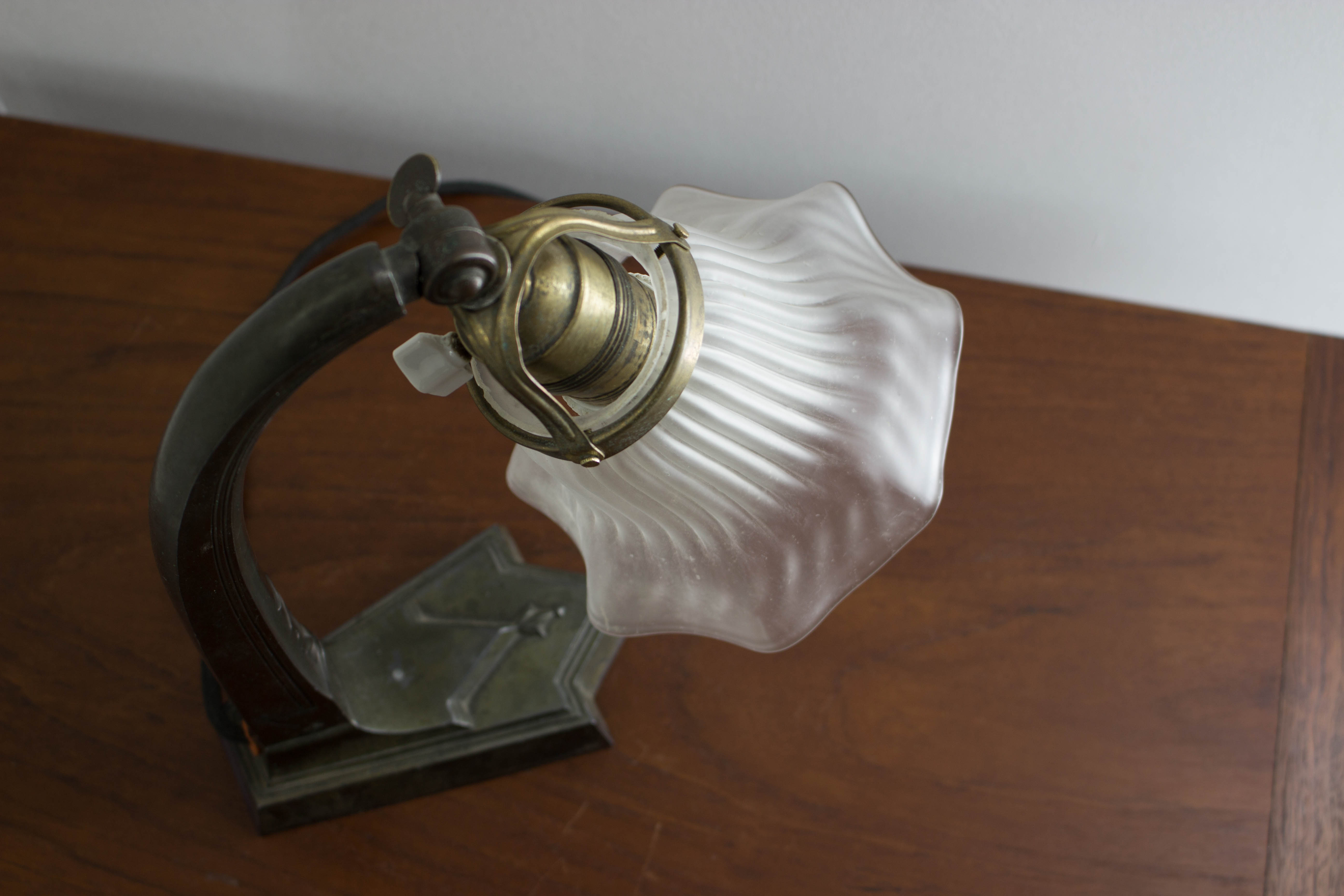 Lampe de table art nouveau années 1910