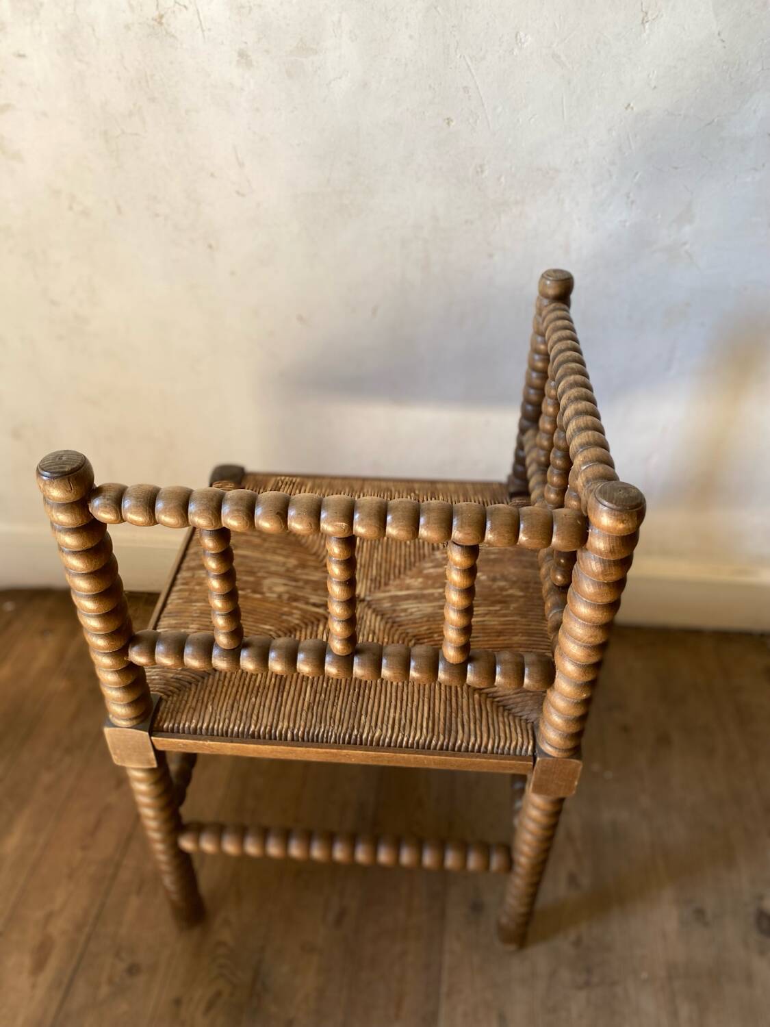 Pearl wood armchair