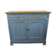 Blue and patinated Parisian buffet