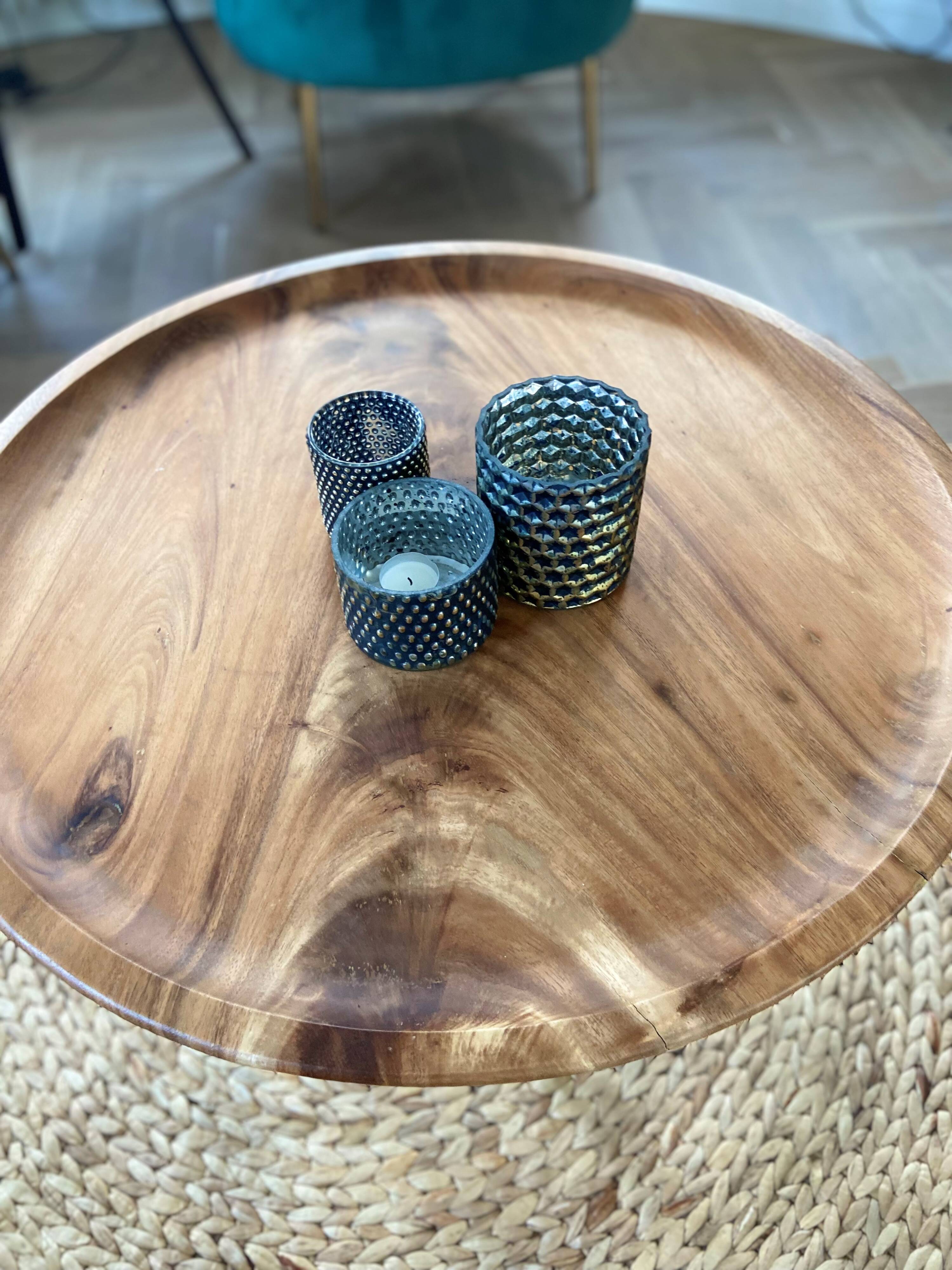 Wabisabi round coffee table / coffee table / side table