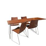 Ensemble de repas Tønnestav par Kjell Richardsen pour Tynes Møbelfabrikk, Norvège, années 1960