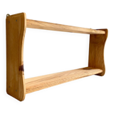 Vintage raw wood shelf