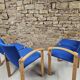 Lot de 2 banc de salle d'attente 1980/90