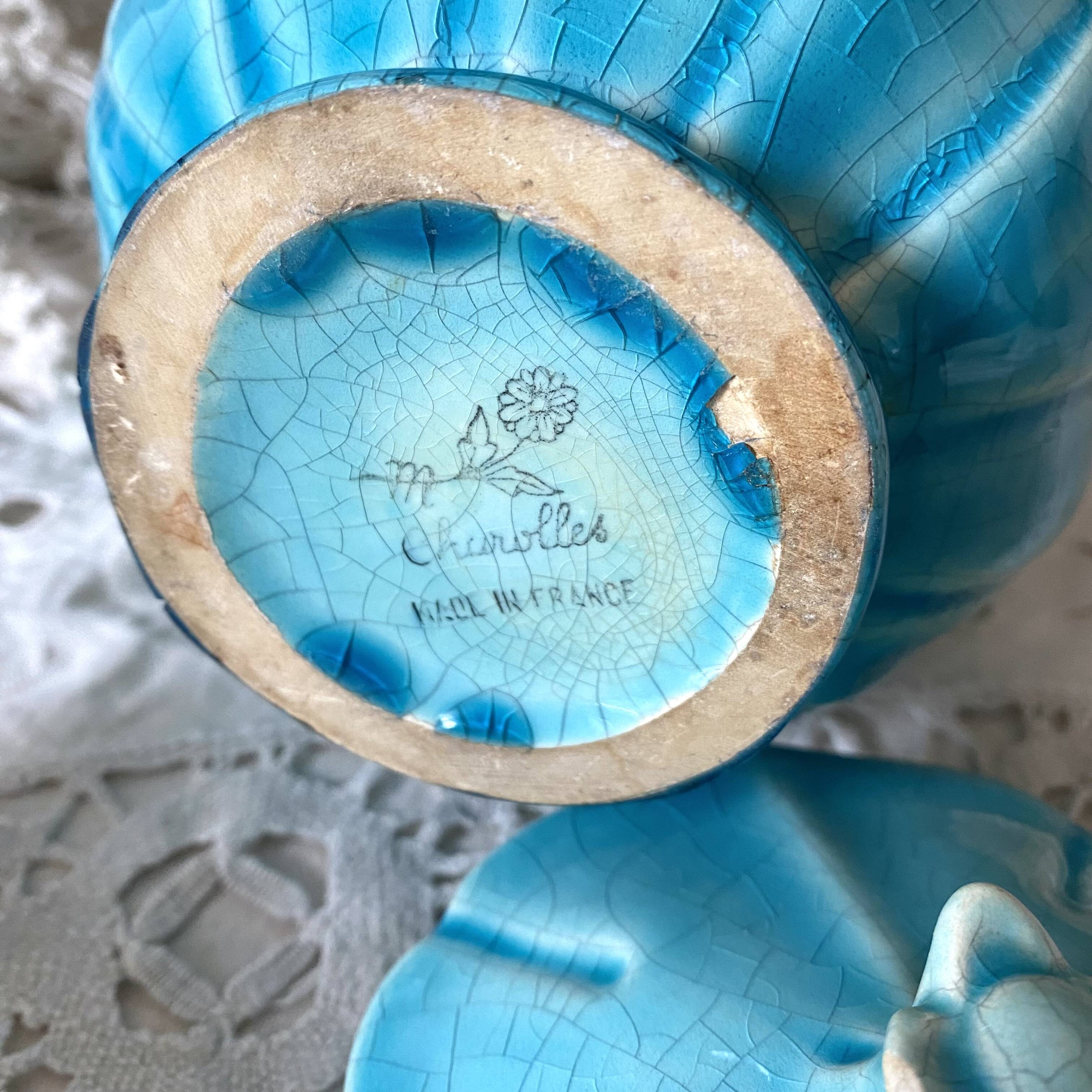 Service à thé 3 pièces en faïence Charolles | Selency