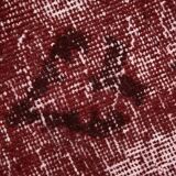 3x11 Shade Of Wine Red Handmade Turkish Vintage Runner Rug