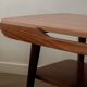 Vintage Teak Coffee Table Louis van Teeffelen Attributed Reversible Top