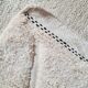Berber carpet Beni Ourain natural wool unbleached 300 x 190