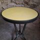 French Art Deco bistro table REX with a bakelite top, circa 1930.