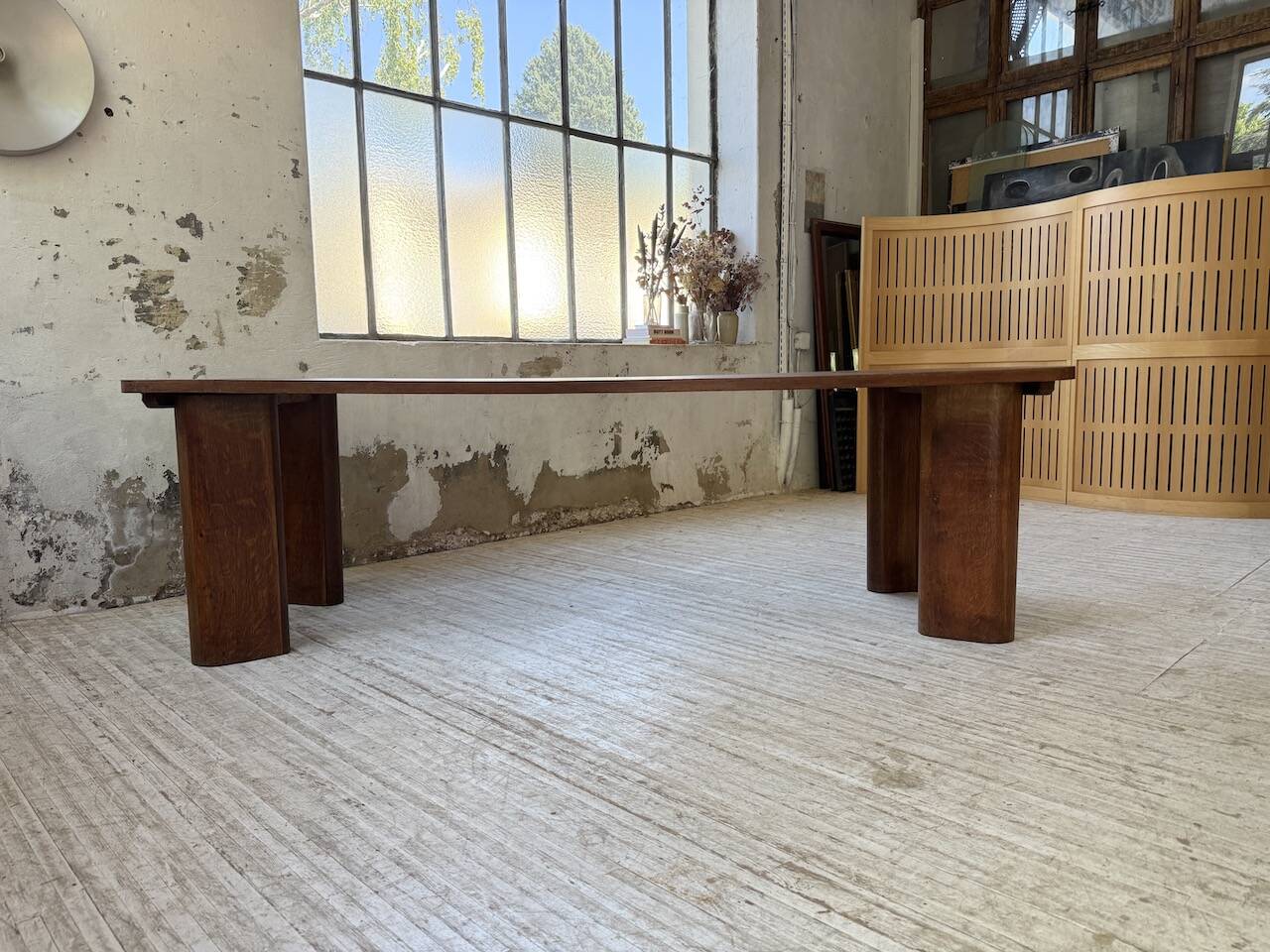 1950s oak reconstruction table