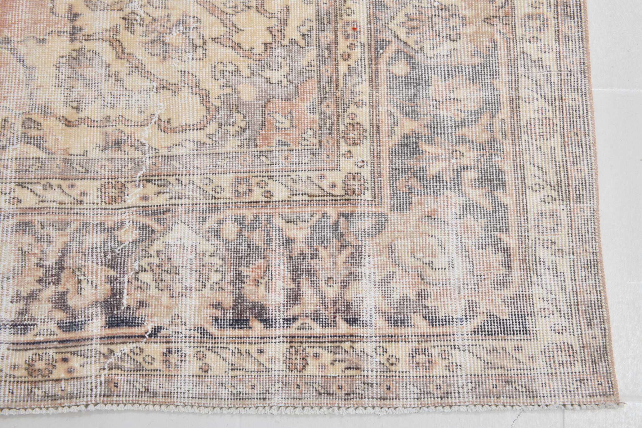 6x10 Soft Pastel Vintage Area Rug 198x303Cm SK 20973