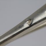 Acanthus-leaf sugar pinch in solid silver acanthus leaf