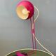 Playful vintage purple pink eyeball desk lamp