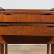 Small teak chest of drawers from the 1960s by Henning Jørgensen for Fredericia.