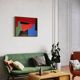 Contemporary minimalist geometric abstract