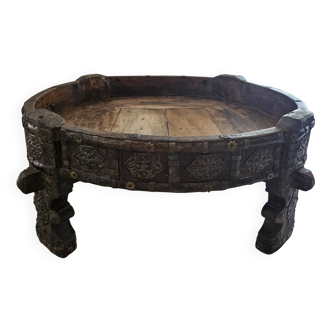 Indian chakki coffee table
