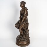 The Dream - Hippolyte François Moreau (1832-1927) Figurative sculpture and