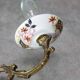 Mid-Century Italian Brass and Ceramic Sconce, set of 2