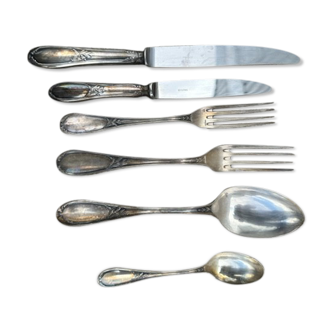 Ercuis silver metal housewife