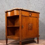 In the style of Dufresne: Art Nouveau period oak sideboard