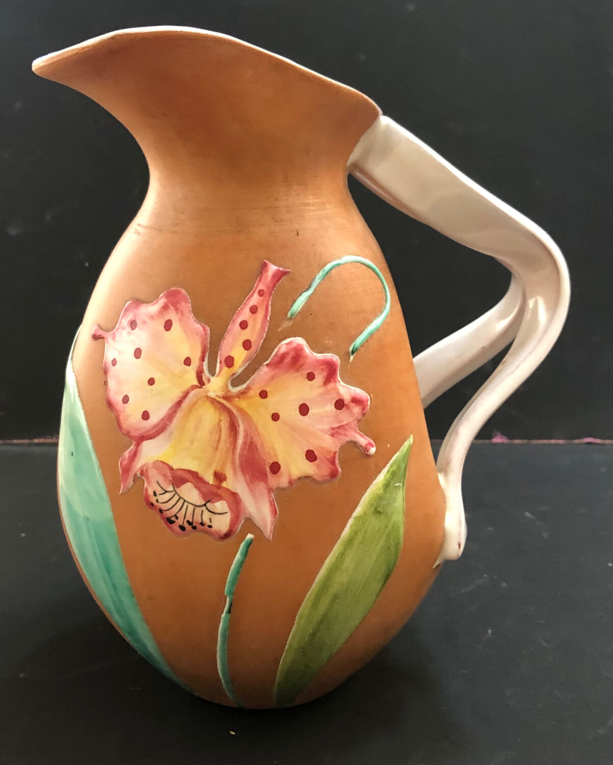Fiamma Italy ceramic pitcher vase