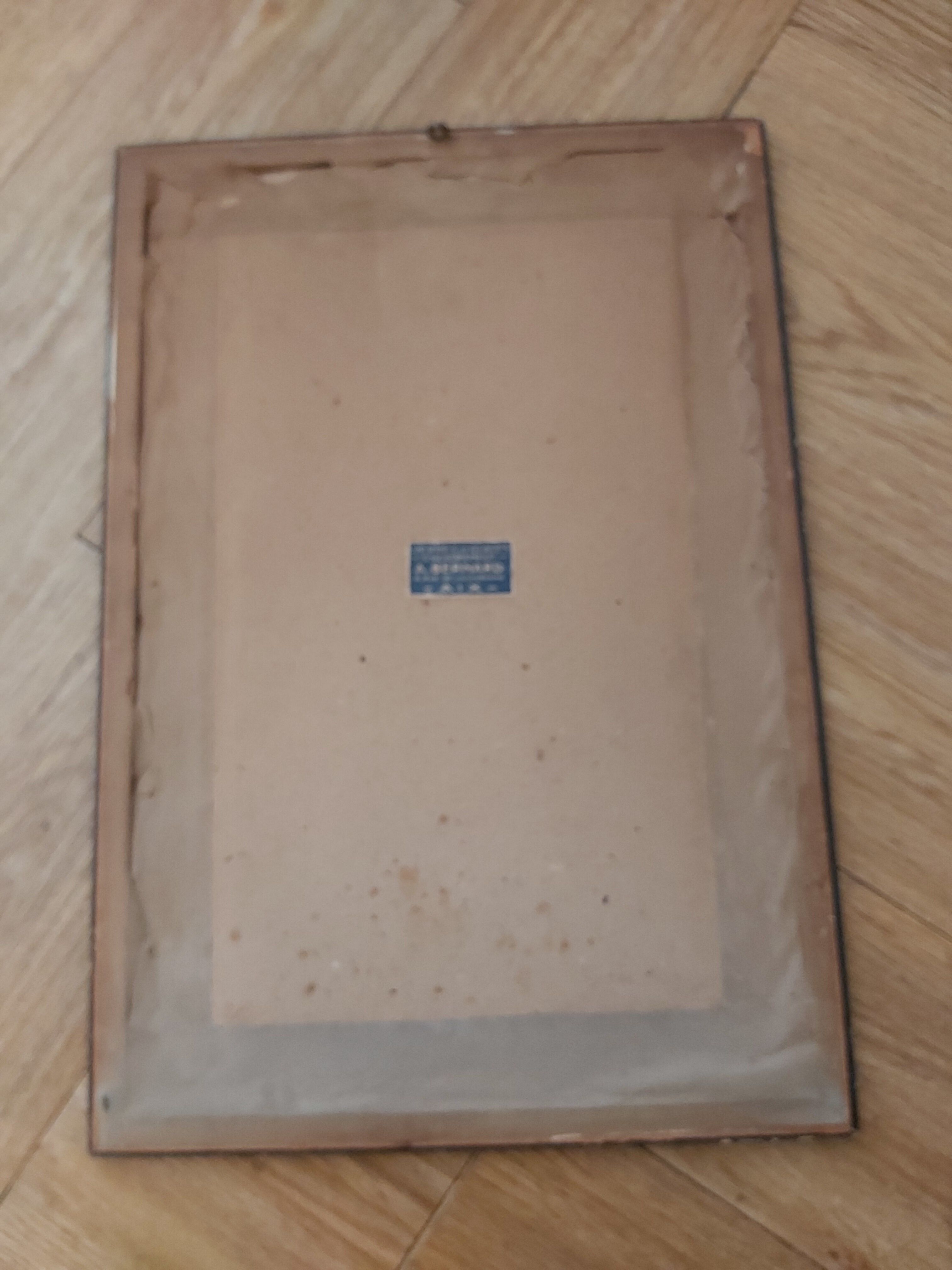 Vintage watercolour painting