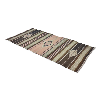 Tapis kilim artisanal d’Anatolie 270 cm x 130 cm