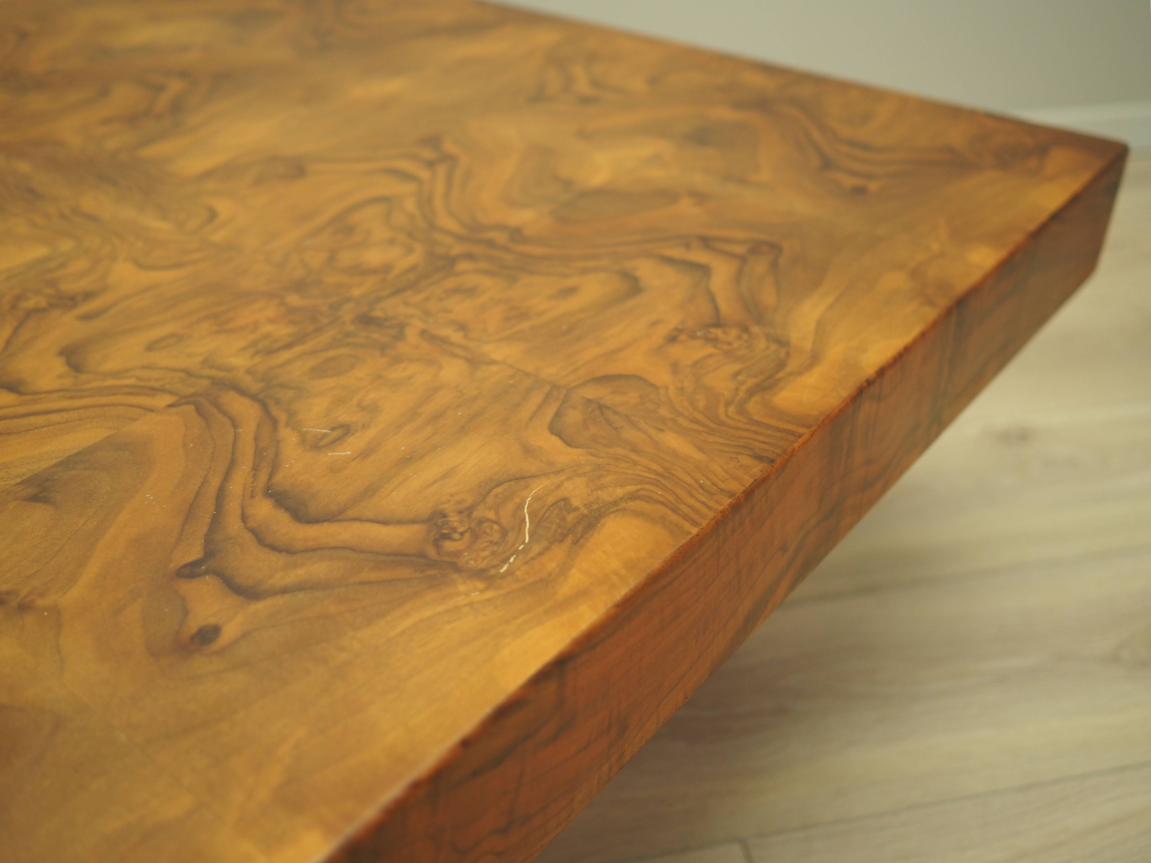 Walnut coffee table, Danish design, 1960s, production: Denmark