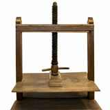 Old wood press