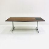 Mid Century Danish Rosewood Writing Desk or Conferance Table, 1970s.