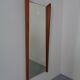 Large teak mirror by Uno & Östen Kristiansson for Luxus, Sweden, 1960s.