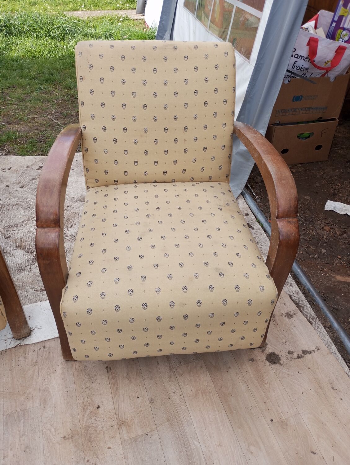 Paire de fauteuil de style thonet