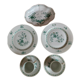 Bernardaud porcelain cake set