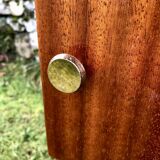 Varnished bedside tables