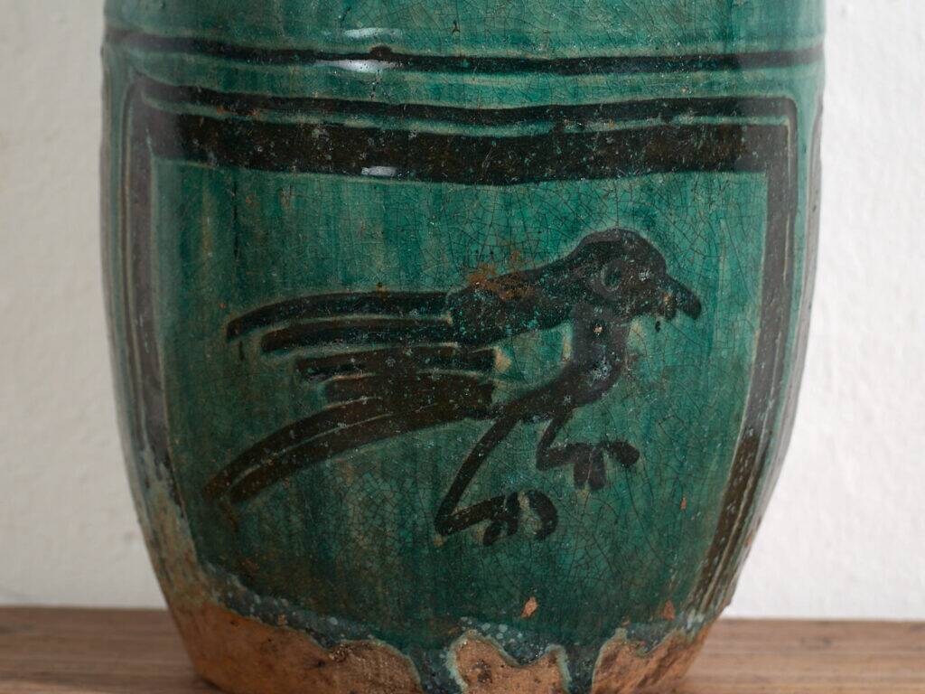 Old green vase (circa 1820) #39