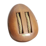 Marine wood key box