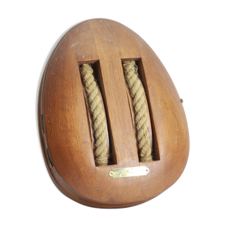 Marine wood key box