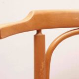 Vintage bistro chair in beech stain