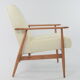 Armchair FOX chiné cream
