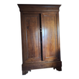 Solid oak wardrobe