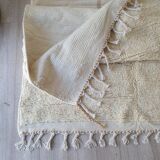 Handmade pure wool rug, size 100 x 200 cm