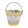 Ice bucket glacons in solid silver vermeil london 1864 victorian era
