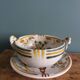 Lunch bowl and saucer Keraluc Quimper signed