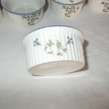 Lot de 10 ramequins porcelaine