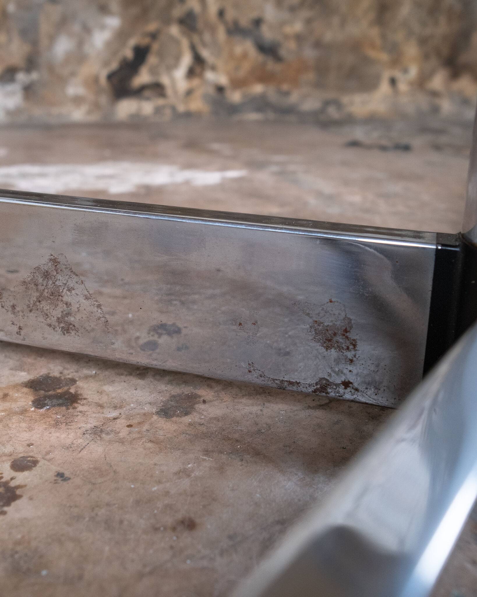 Calacatta marble Super Malta table, Roche Bobois, 1980s