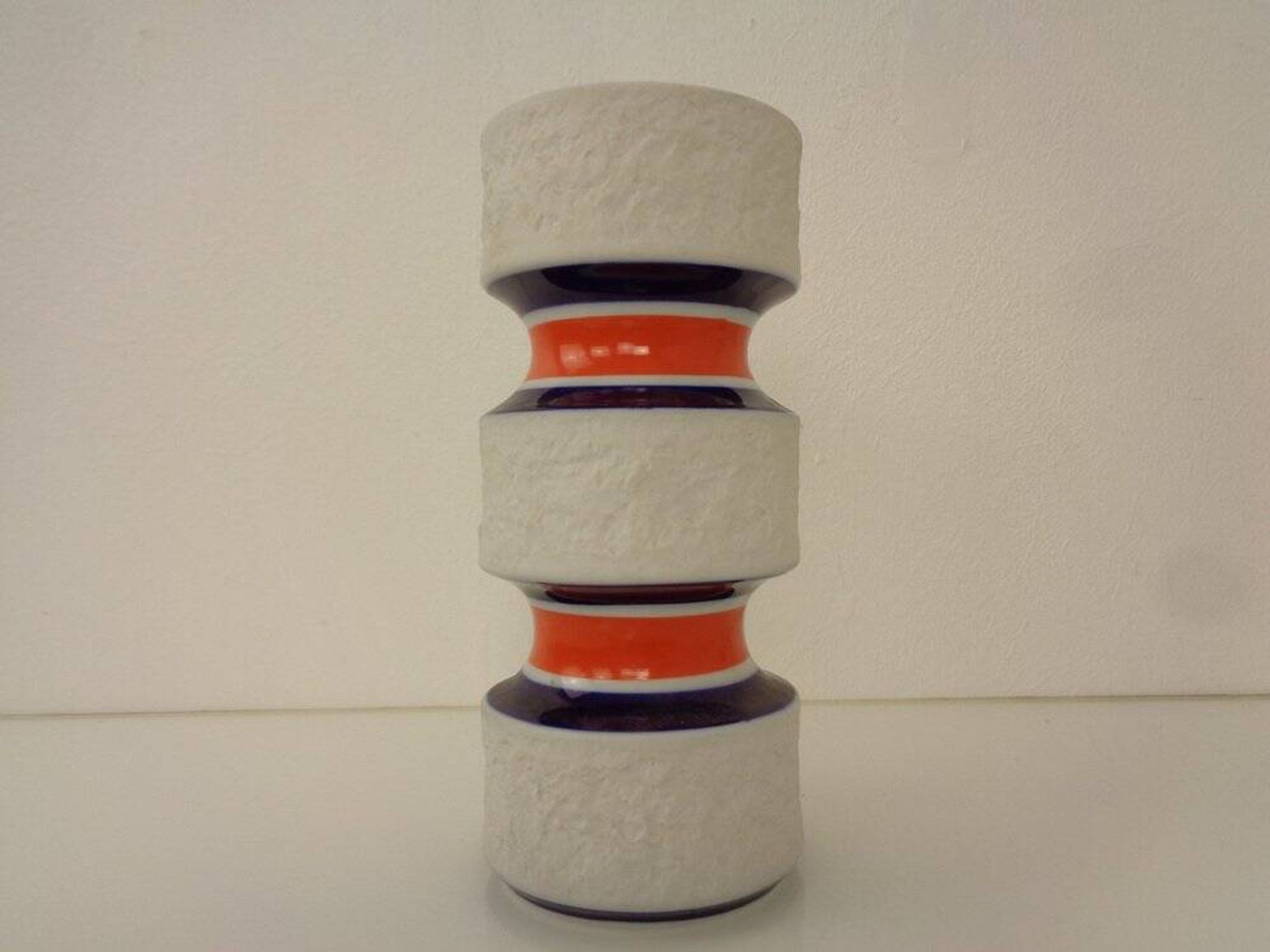 Space Age Op Art Vases from Royal KPM, 1960s, Set of 2