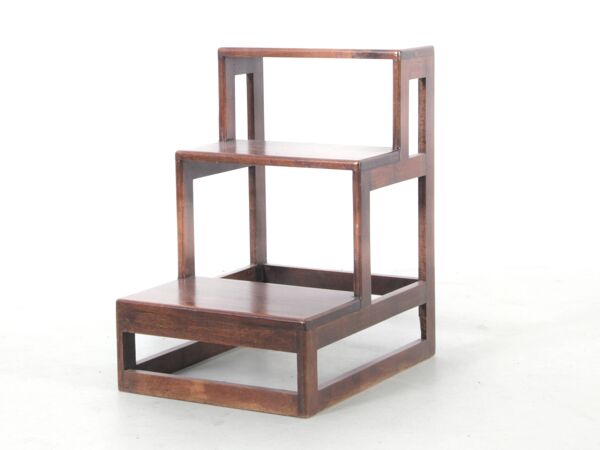 Escabeau de bibliothèque scandinave vintage