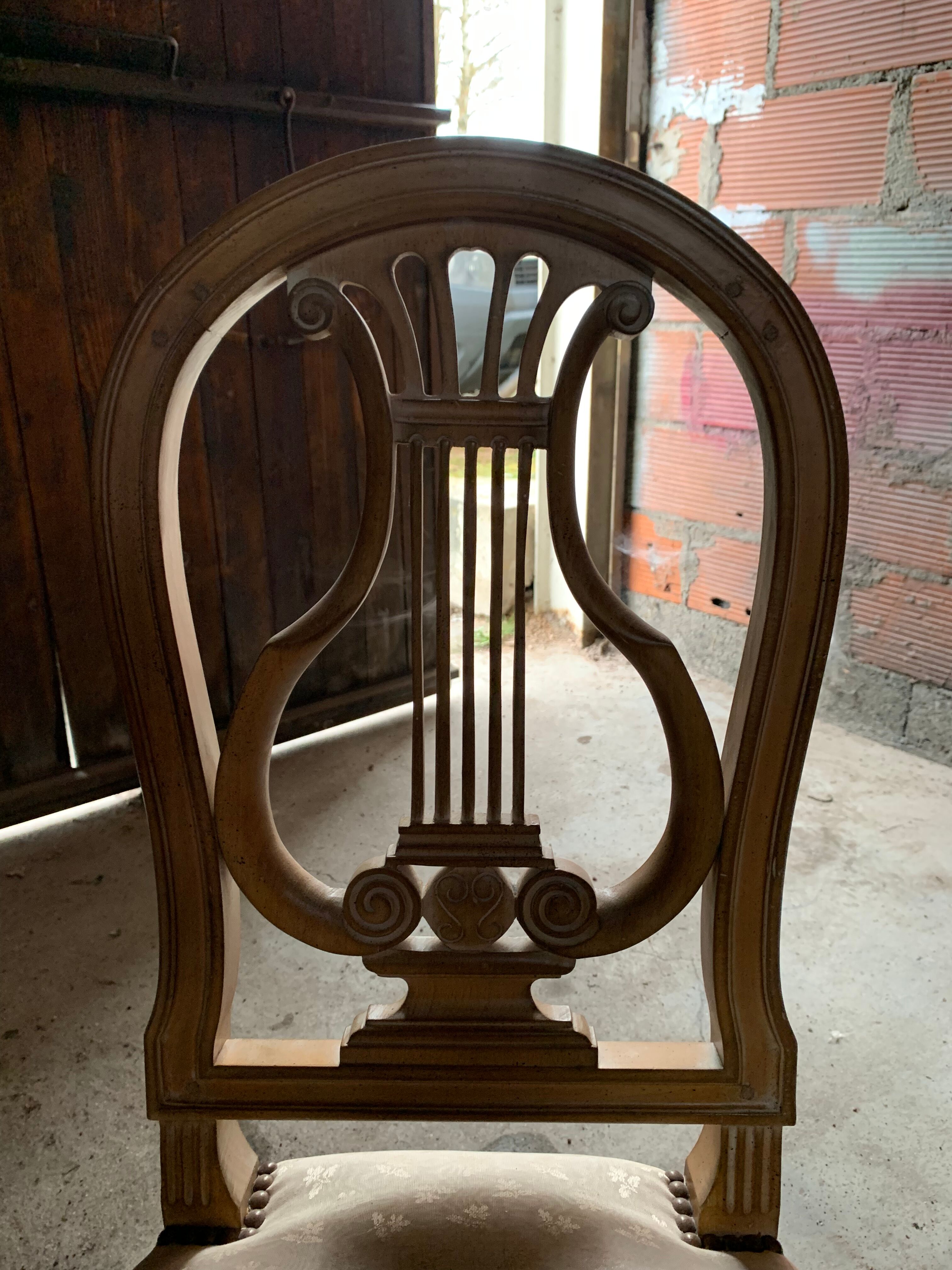 Pair of Louis XVI chairs