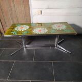 Vintage coffee table in glazed ceramic from the 1960s.